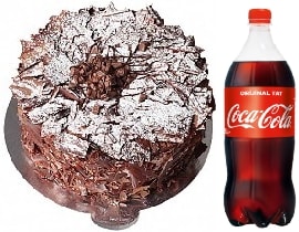 4-6 Kişilik Parça Çikolatalı Pasta Özel Gün