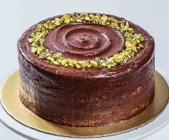 Çikolatalı Fıstıklı Yaş Pasta 2-3 Kişilik