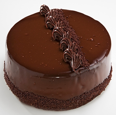 Ganaj Kaplı 2-3 Kişilik Çikolatalı Vitrin Pastası